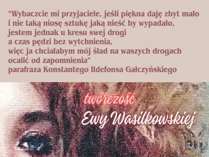 Plakat ewy wasilkowskiej
