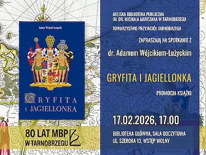 Miłość na kartach historii - plakat z zaproszeniem